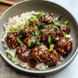 A quick and delicious take on a classic, these 30-minute Mongolian Beef Meatballs are packed with savory flavors! Made with tender beef, soy sauce, and ginger, these meatballs are perfect for busy weeknights. Serve them over rice or noodles for a satisfying meal. Save this recipe for your next dinner!