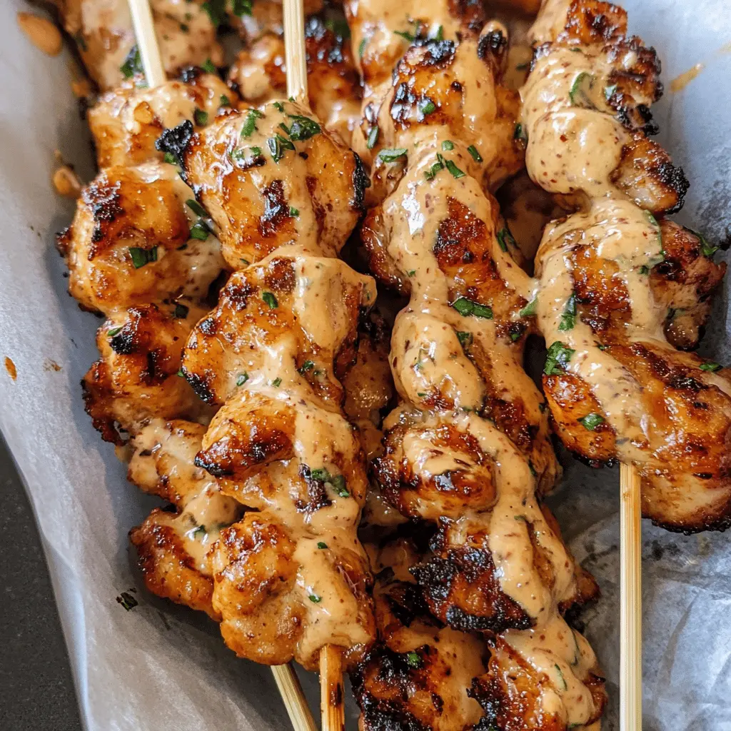 These Bang Bang Chicken Skewers are a perfect blend of juicy chicken and a creamy, spicy sauce that makes every bite irresistible! Ideal for BBQs, parties, or a quick weeknight dinner, this dish will impress your family and friends. Save this pin for a fun and flavorful gathering! 🍗🔥