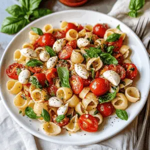 Bright, fresh, and simply delightful, this Best Caprese Pasta Salad is perfect for any occasion! Packed with juicy tomatoes, creamy mozzarella, and fragrant basil, it brings summer right to your plate. Ideal for potlucks, picnics, or a quick weeknight dinner! Save this recipe to impress your friends and family with a burst of flavors!
