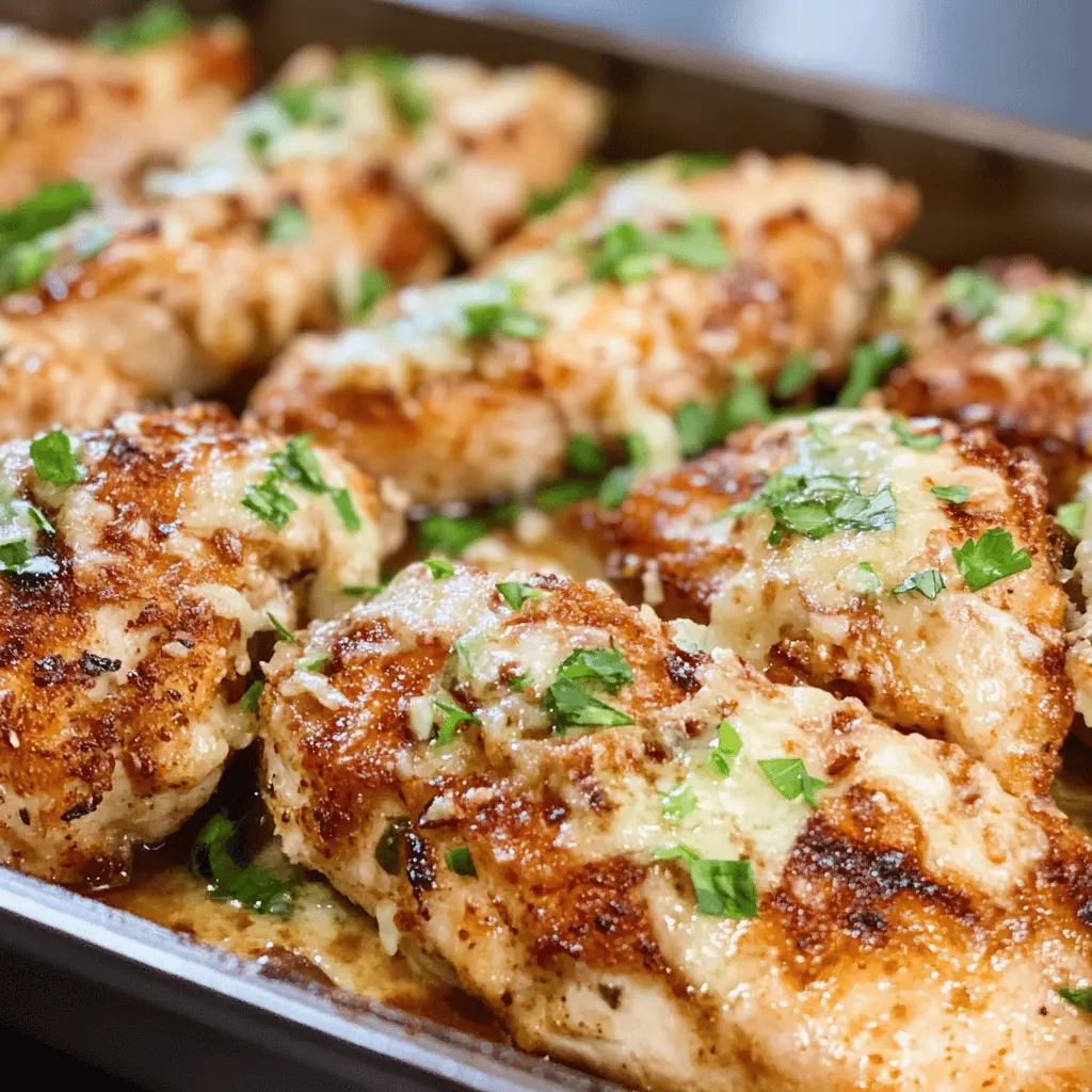 This Blackstone Garlic Parmesan Chicken recipe brings a mouthwatering flavor that you won't want to miss! With tender chicken coated in a rich garlic and Parmesan mix, it’s perfect for family dinners or weekend gatherings. Save this recipe for a delicious, easy-to-make dish that will impress your guests every time!