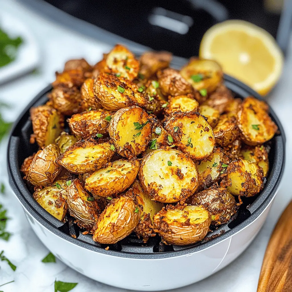 Golden, crispy, and oh-so-delicious, these Air Fryer Potatoes are the perfect side dish for any meal! Quick to prepare and loaded with flavor, they become a family favorite in no time. Pair them with your favorite dip or enjoy them straight from the basket. Save this recipe for your next gathering or cozy dinner at home!