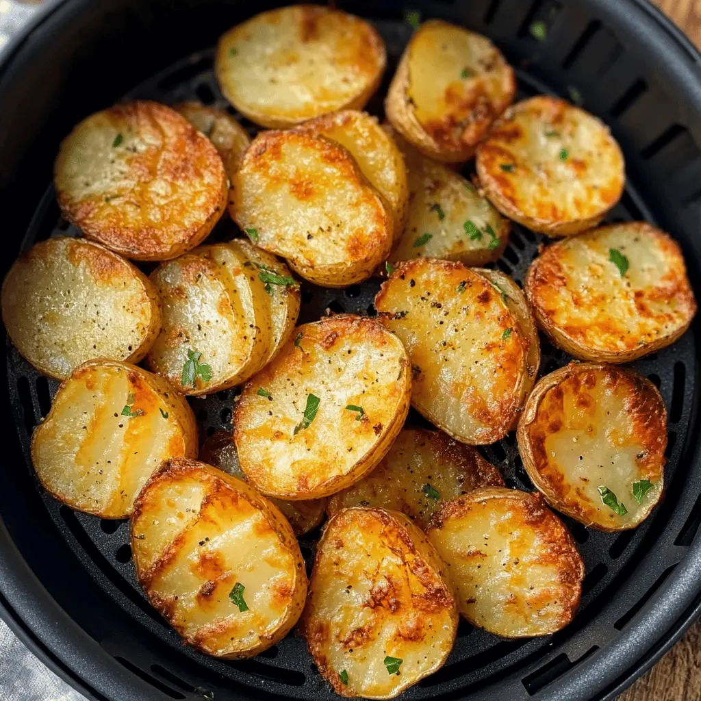 Get ready to enjoy crispy sliced potatoes cooked to perfection in your air fryer! This simple recipe yields deliciously golden, crunchy slices in just minutes. With minimal oil and salt, these potatoes are a healthier side dish or snack. Perfect for gatherings or cozy family dinners! Be sure to save this pin for your next easy and tasty meal solution!