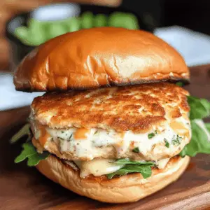 Get ready to enjoy homemade Cheddar Ranch Chicken Burgers that are juicy, cheesy, and packed with flavor! This simple recipe combines tender chicken with savory ranch seasoning and melted cheddar cheese for a delightful twist on burger night. Perfect for grilling or an easy weeknight meal. Save this pin for your next BBQ or family dinner!