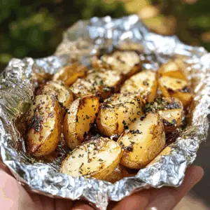 These Garlic Herb Grilled Potatoes in Foil are a must-try for your next barbecue! With a perfect blend of garlic, fresh herbs, and tender potatoes, they promise mouthwatering flavors with minimal cleanup. Just toss them on the grill, and enjoy a delicious side dish that pairs well with any main course. Save this recipe to impress your guests at your next cookout!