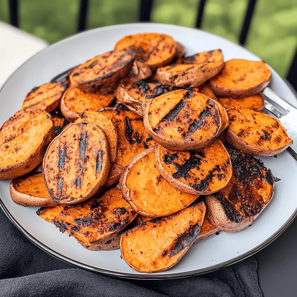 Transform your grilling game with these delicious Grilled Sweet Potatoes! Perfectly seasoned and caramelized, they bring a sweet, smoky flavor to any meal. Simple to prepare and packed with nutrients, these sweet potatoes are ideal for summer barbecues or as a healthy side dish. Don’t forget to save this recipe for your next cookout!