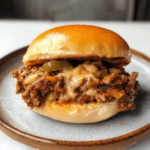Get ready for a twist on a classic! These Philly Cheesesteak Sloppy Joes bring the bold flavors of the iconic sandwich in a messy, comforting style. Packed with tender beef, gooey cheese, and vibrant peppers, this dish is perfect for family dinners or game day. Save this simple recipe for a fun twist on your next meal!