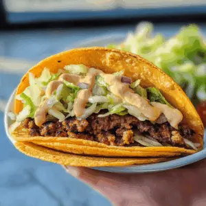 Get ready for a fun twist on classic burgers! These Smash Burger Tacos combine juicy burger patties, fresh toppings, and soft tortillas for a taste sensation. Perfect for game night or casual dinners, this recipe is sure to impress friends and family. Save this pin to recreate those mouthwatering flavors at home!