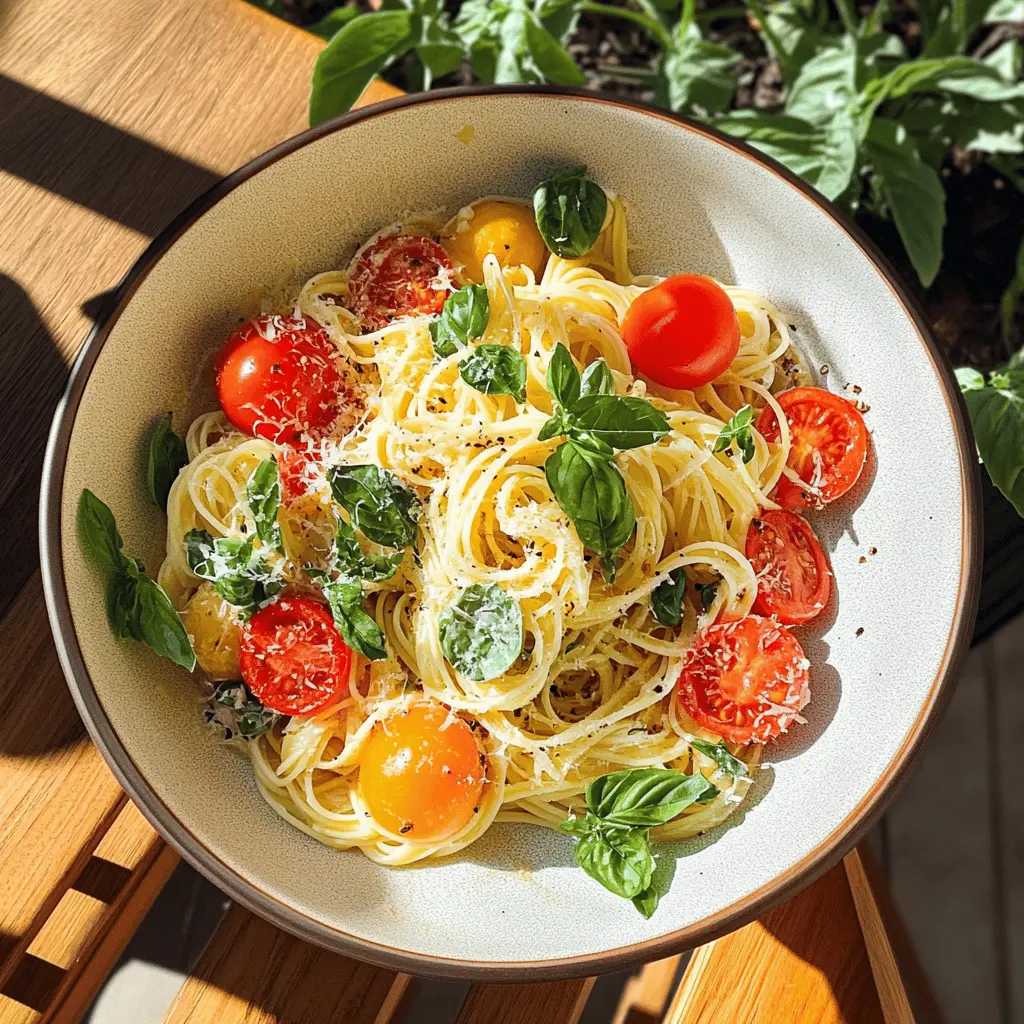 Brighten up your dinner table with this colorful Summer Garden Pasta! Packed with fresh vegetables and herbal flavors, this dish is not just a feast for the eyes but also a delightful treat for your taste buds. Perfect for warm evenings or as a side at your next gathering, save this recipe for a quick and healthy meal idea you'll love to repeat!