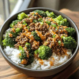 This Teriyaki Ground Beef and Broccoli dish is a flavor-packed, quick meal that's perfect for busy weeknights! Made with tender beef, vibrant broccoli, and drizzled with creamy yum yum sauce, it's sure to be a family favorite. Save this recipe to impress your dinner guests or to enjoy during a cozy movie night at home!