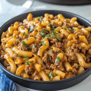 Whip up this comforting Homemade Beefaroni that the whole family will love! Packed with tender beef, pasta, and a rich tomato sauce, it’s a classic dish made from scratch. Perfect for busy weeknights or cozy gatherings. Save this easy recipe now for a delicious meal anytime you need a quick fix!