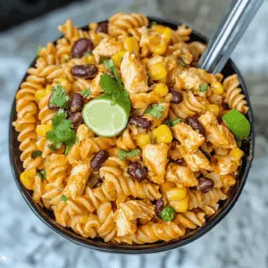 Looking for a fresh twist on dinner? This Zesty Chicken Enchilada Pasta Salad combines flavorful chicken, zesty enchilada sauce, and fresh veggies for a perfect meal. It's colorful, satisfying, and easy to whip up, making it great for picnics or weeknight dinners. Save this recipe for a tasty dish that everyone will love!
