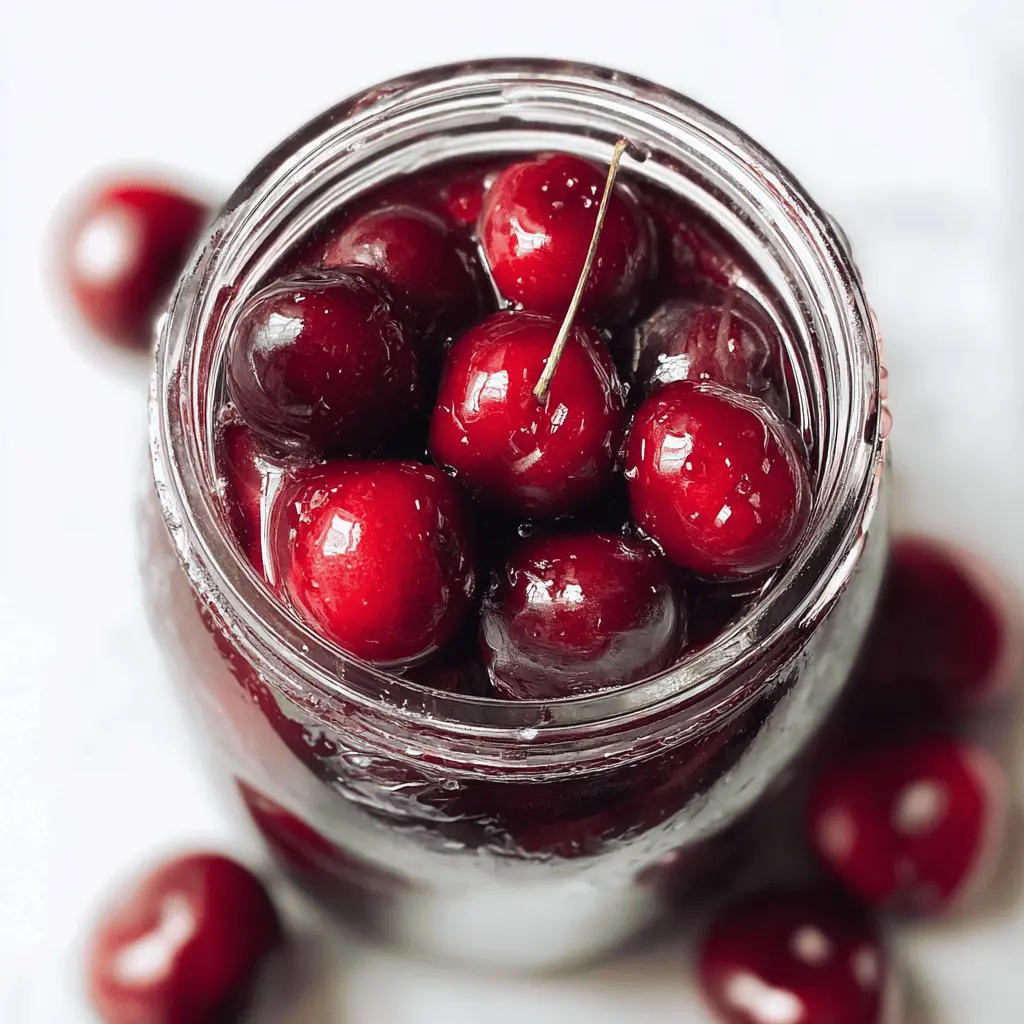 Easy Homemade Amaretto Cherries (Lazzaroni Copycat)