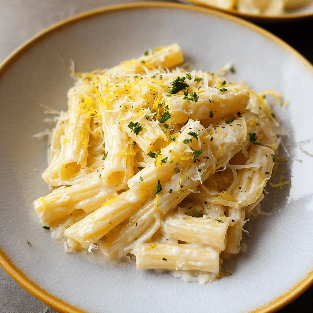Easy Creamy Lemon Pasta Recipe