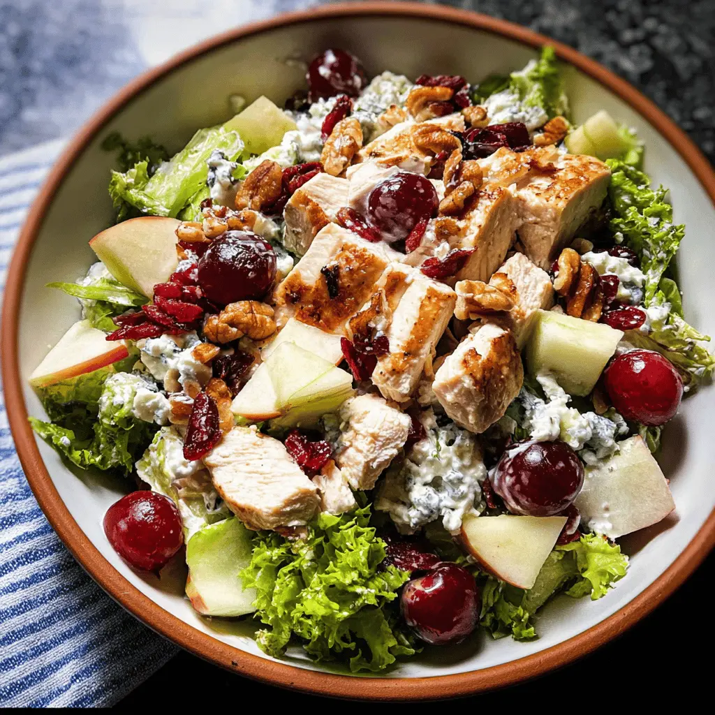 Easy Chicken Waldorf Salad Recipe