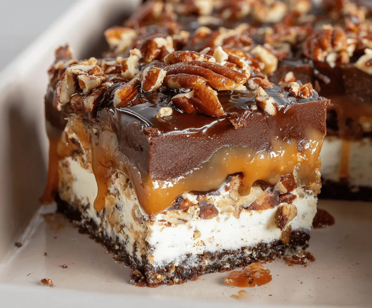 Easy Turtle Lush Dessert Recipe