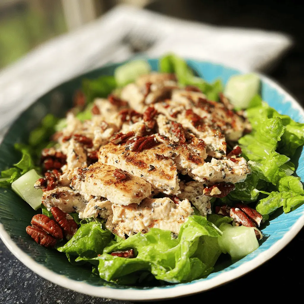 Easy Pecan Chicken Salad Recipe