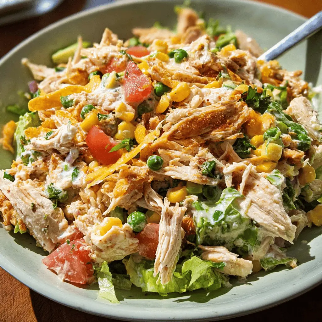 Easy Mexican Chicken Salad Recipe