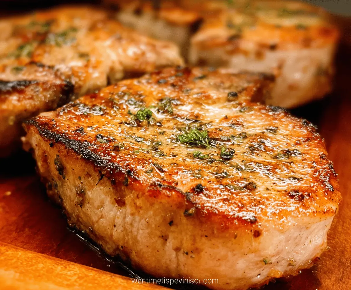 Juicy and Easy Oven Baked Pork Chops