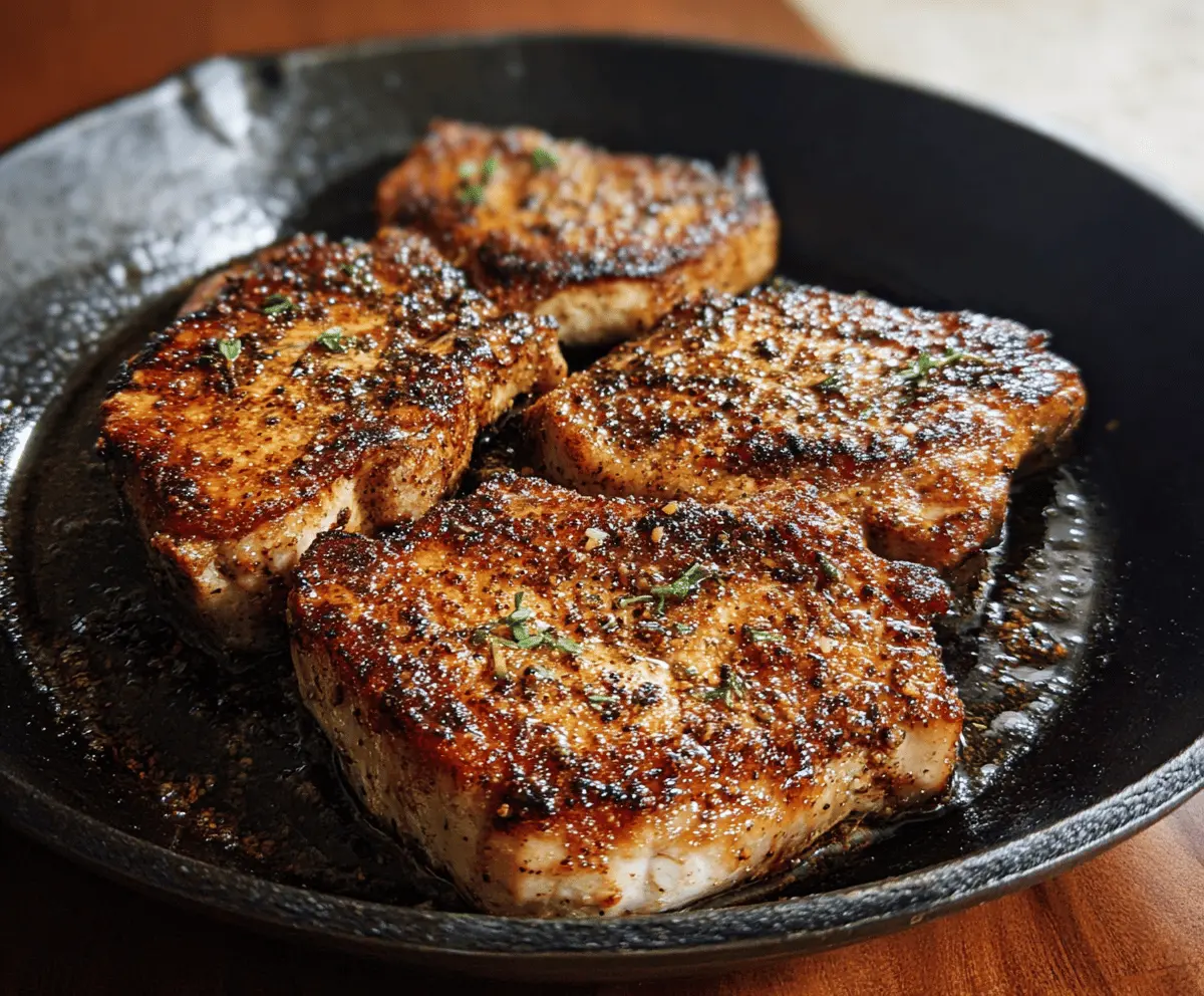 Easy Juicy Boneless Pork Chops Recipe