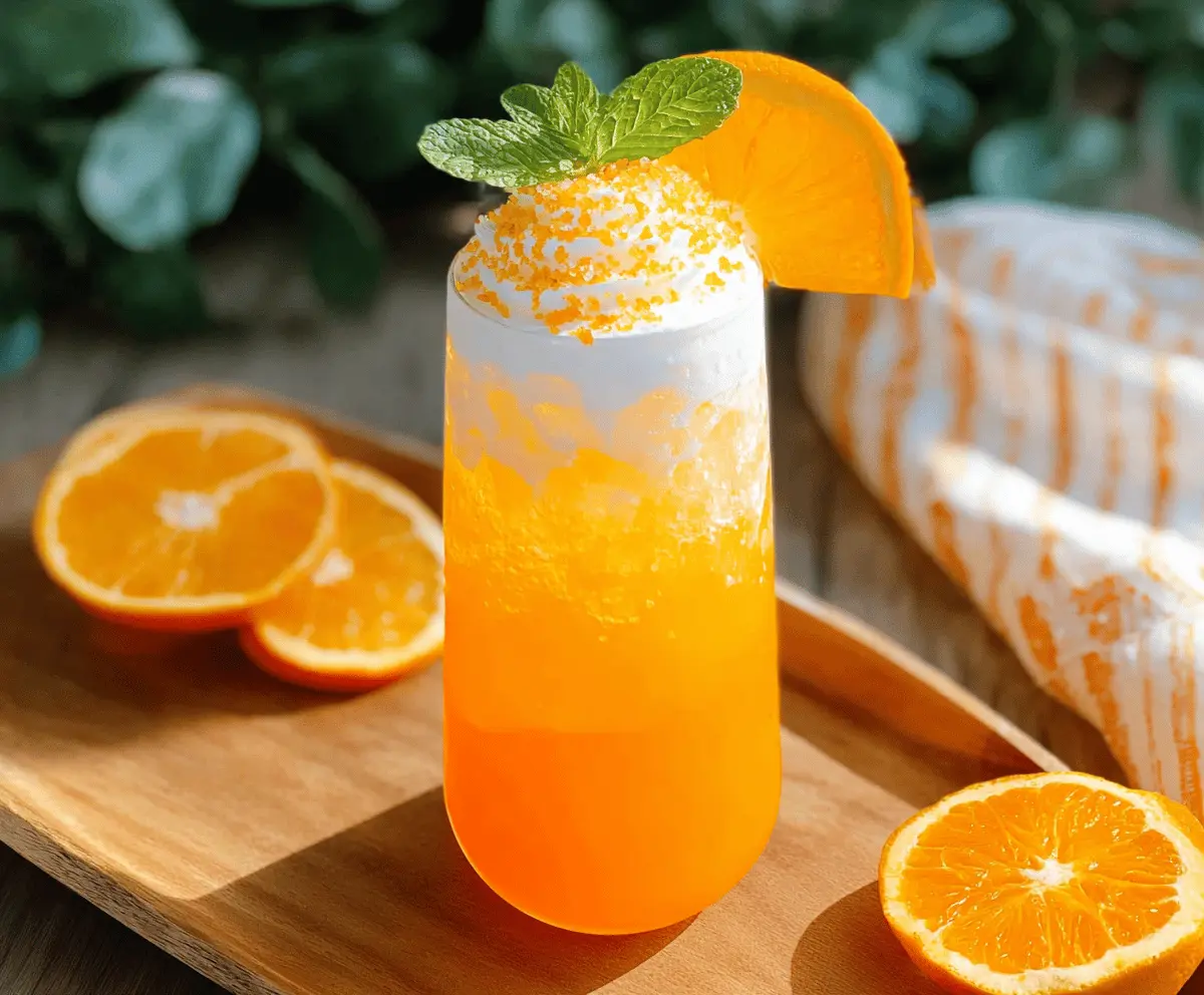Easy Orange Creamsicle Cocktail Recipe