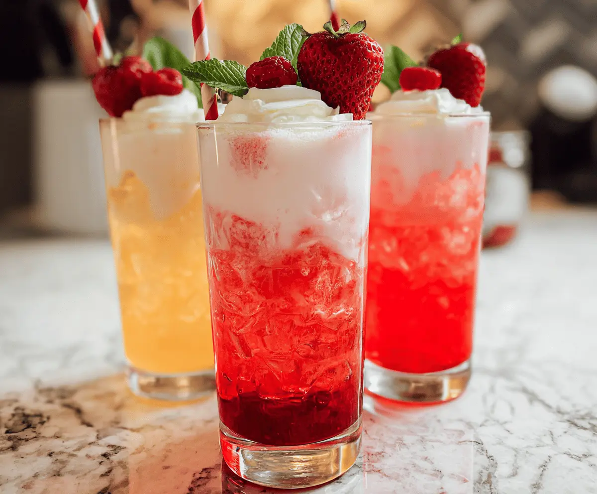 Easy Italian Cream Soda with Homemade Fruit Syrups