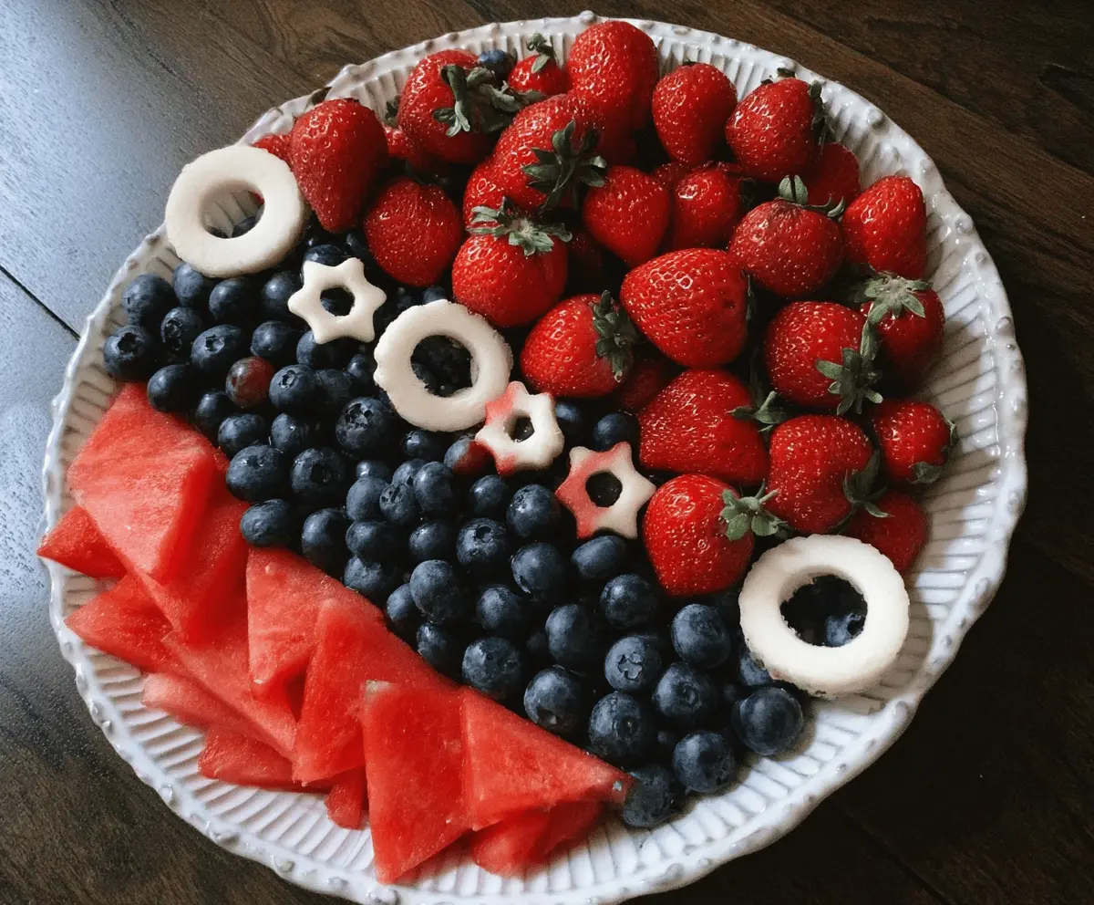 Easy 4th of July Fruit Platter Ideas