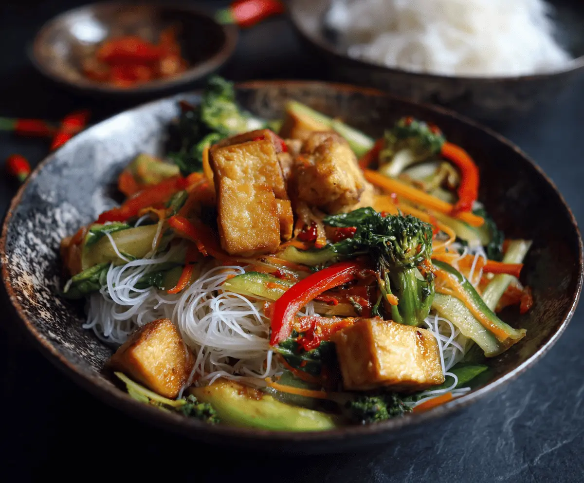 Vegan Stir-Fry with Tofu