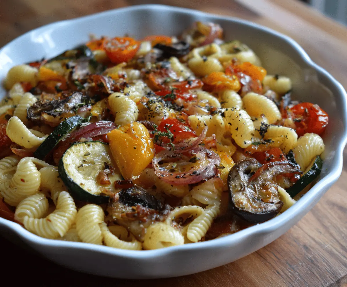 Roasted Vegetable Pasta