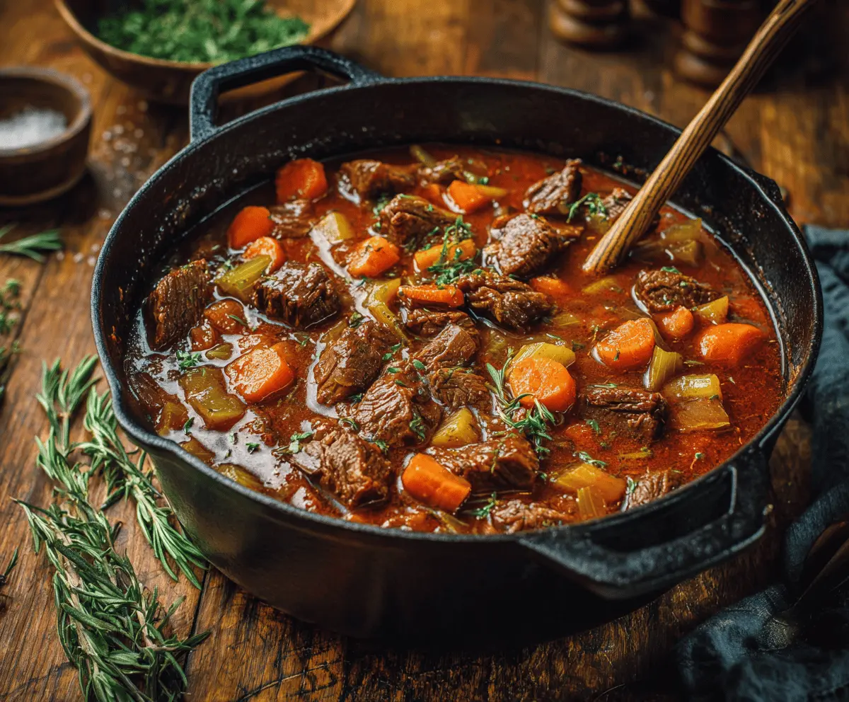 Classic Beef Vegetable Stew