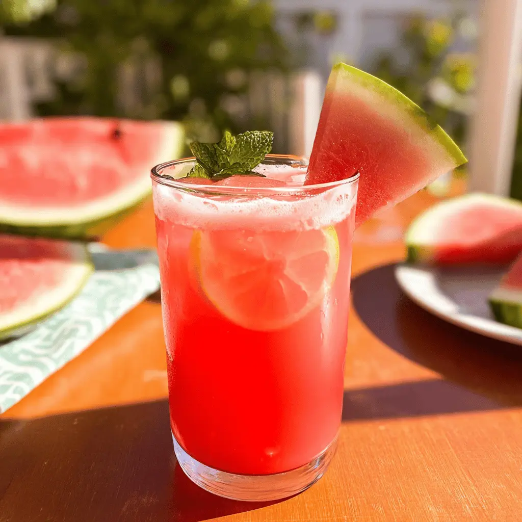 Refreshing Watermelon Lemonade Recipe