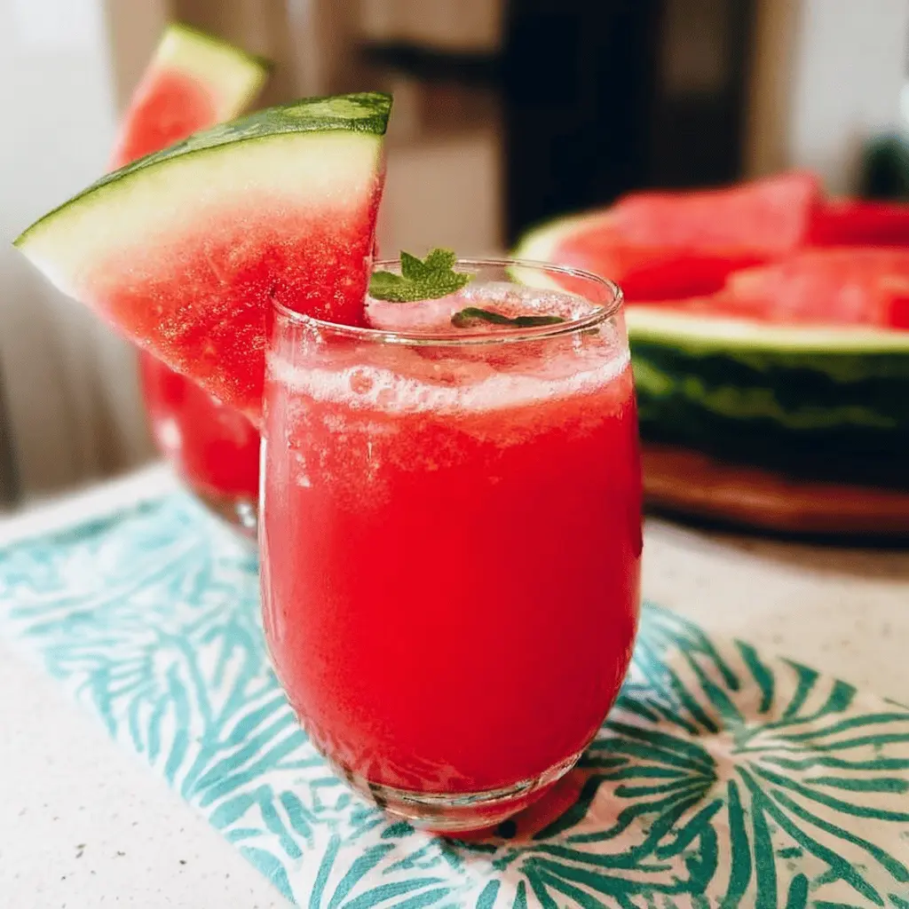 Refreshing Watermelon Agua Fresca Recipe