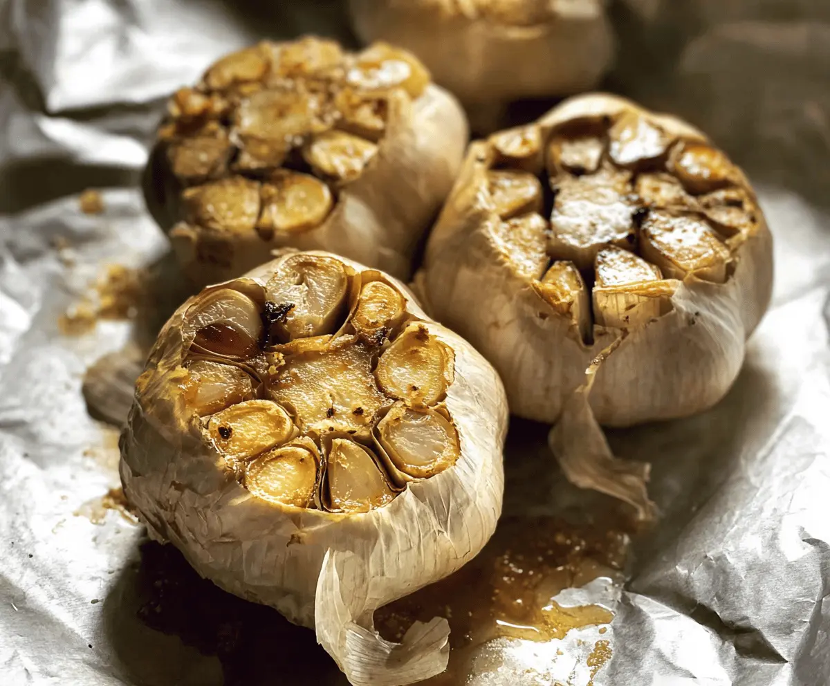 Easy Roasted Garlic Without Foil Recipe