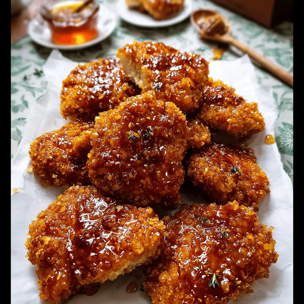 Crispy Baked Hot Honey Chicken Recipe