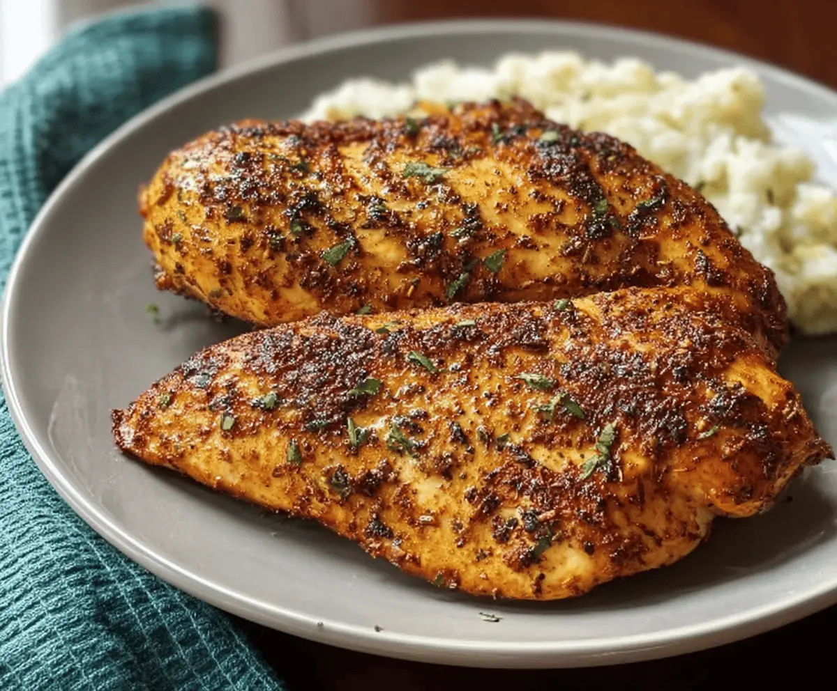 Easy Air Fryer Chicken Breasts Recipe