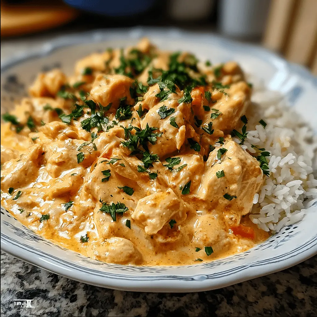 Creamy Chicken and Rice One-Pot Dinner