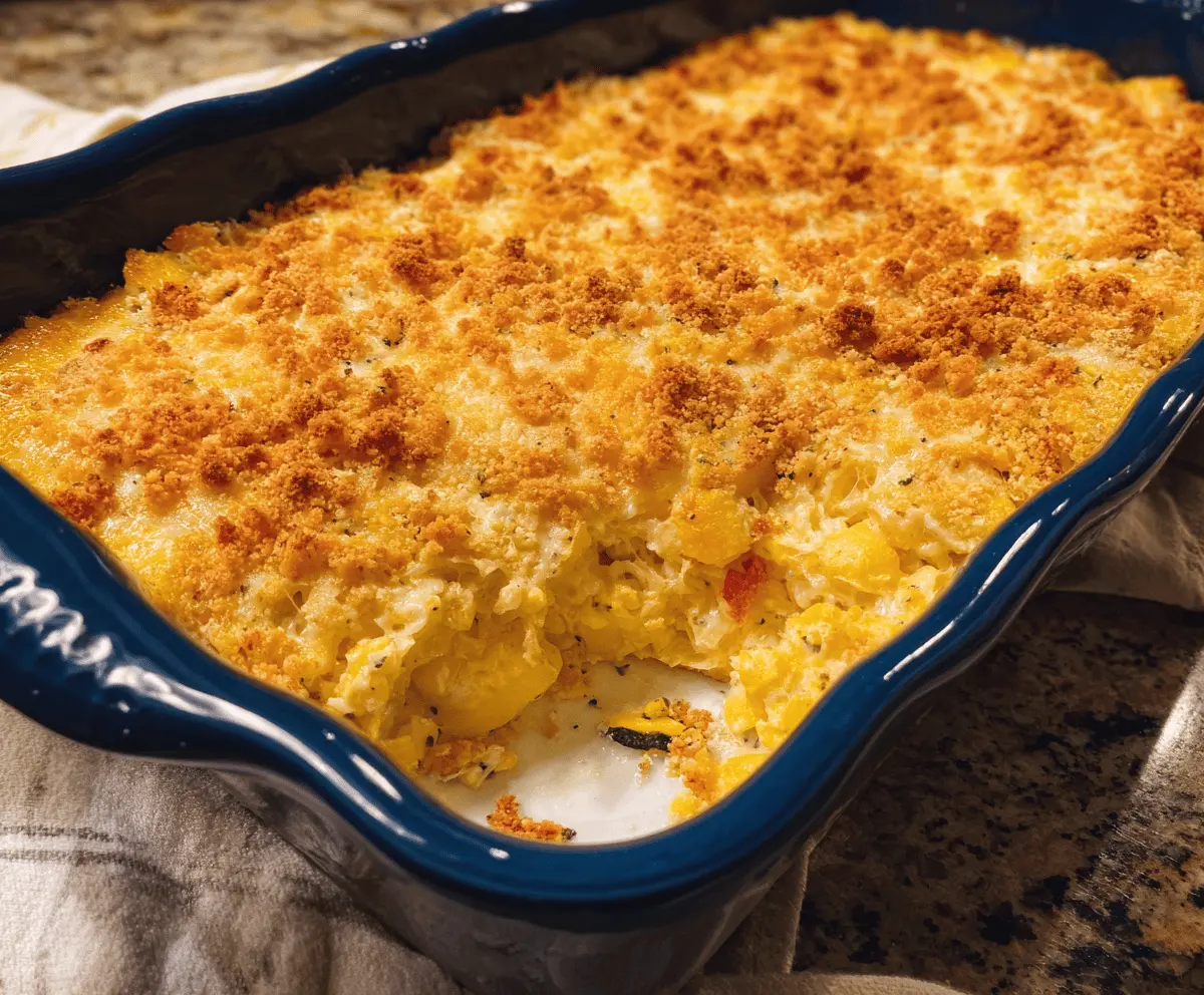 Easy Yellow Squash Casserole Recipe