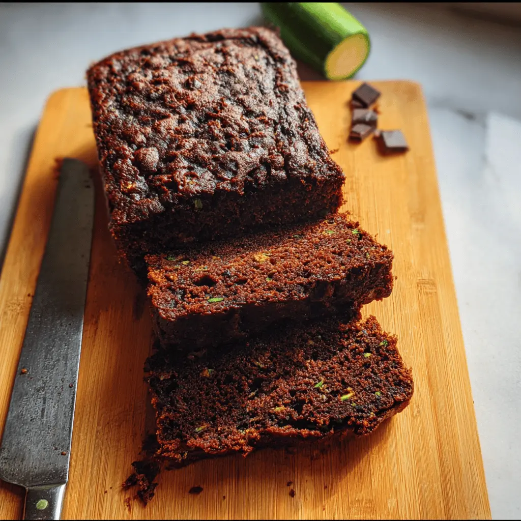 Easy Gluten-Free Chocolate Zucchini Bread Recipe