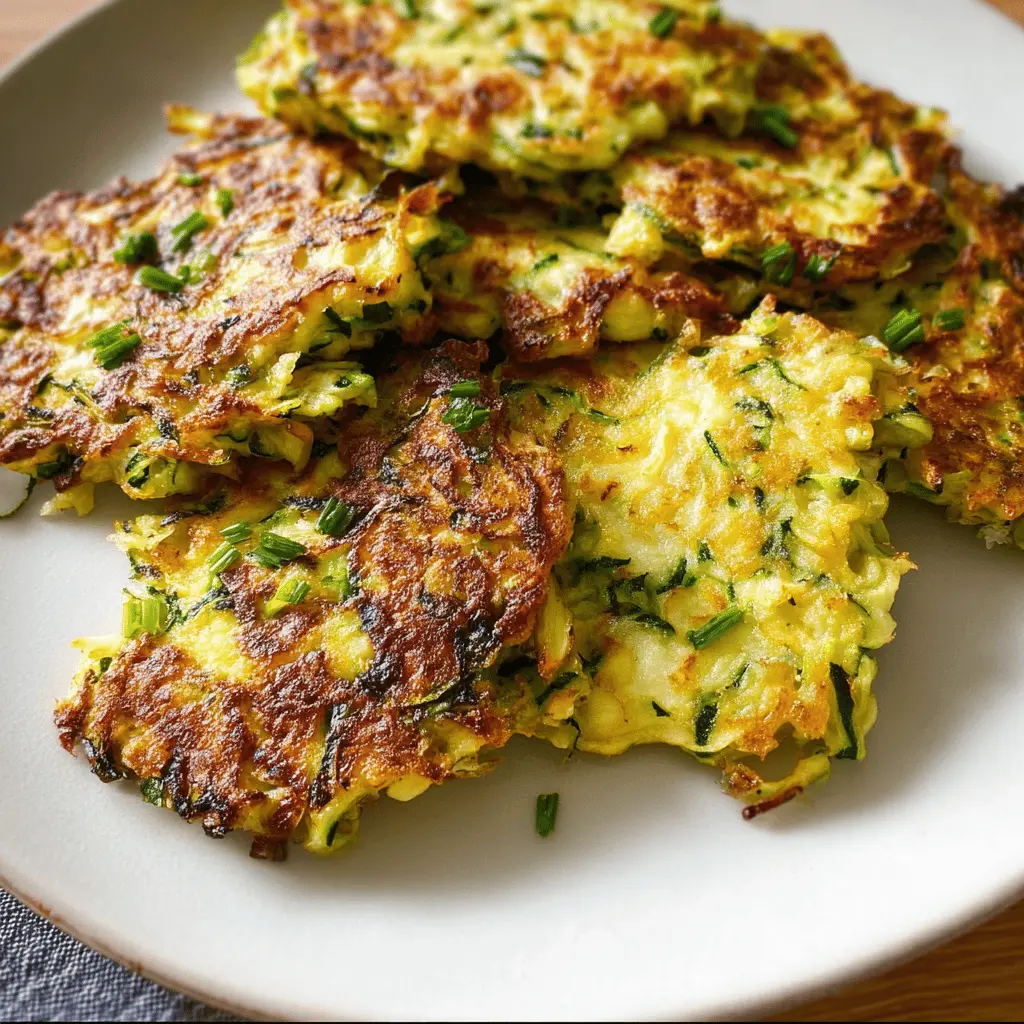 Easy Zucchini Fritters Recipe for Quick Snacks