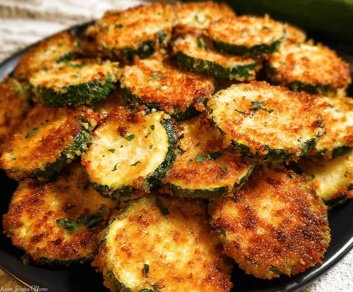 Crispy Pan Fried Zucchini Recipe