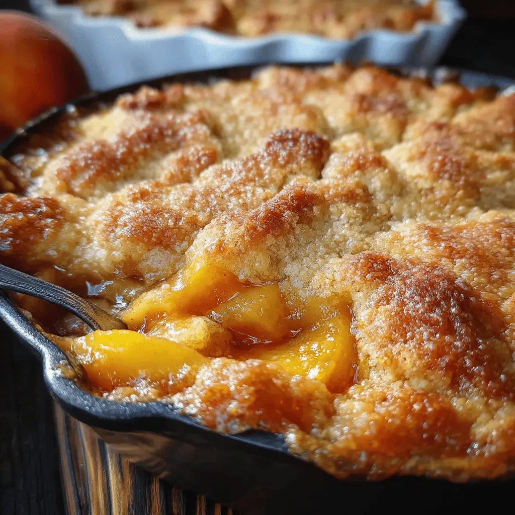 Classic Southern Peach Cobbler Recipe