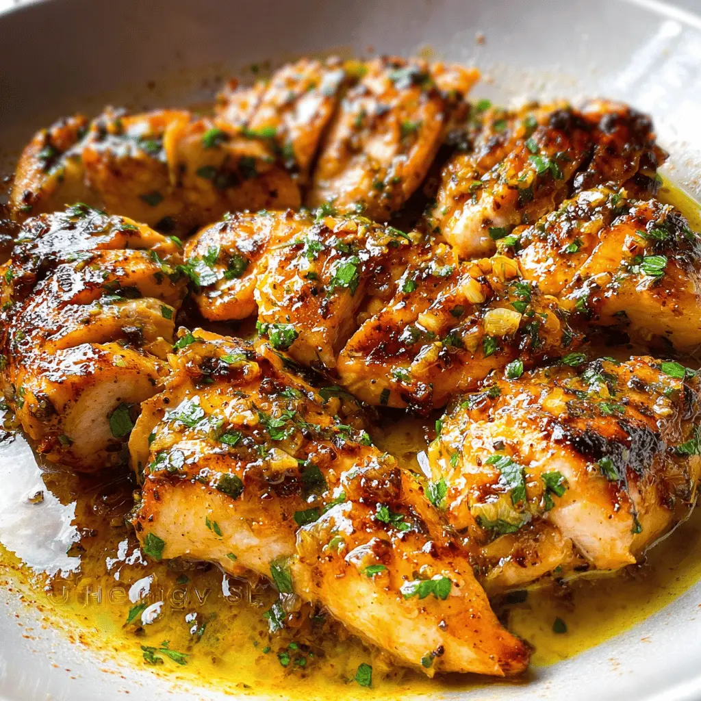 Easy Garlic Butter Chicken Recipe