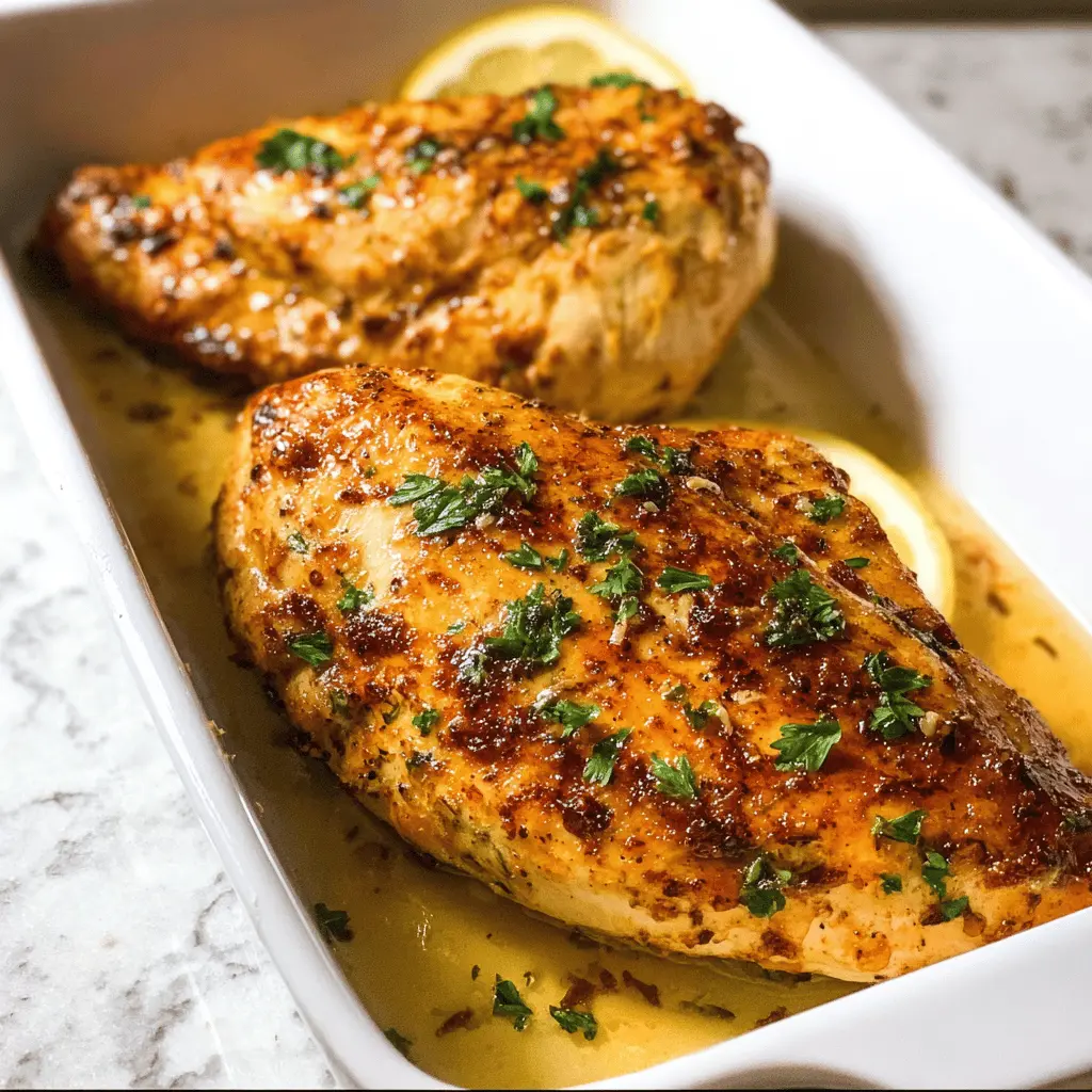 Easy Oven Baked Chicken Breast Recipe