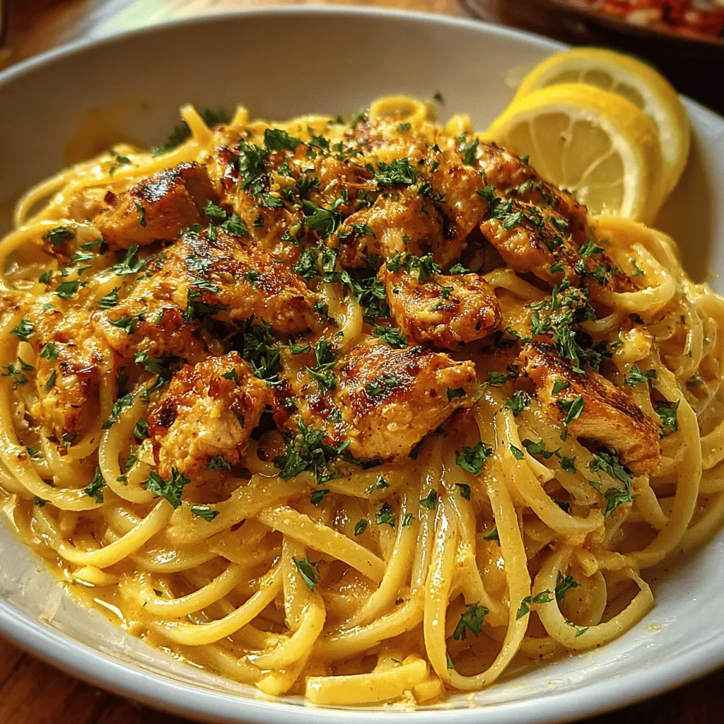 Easy Cowboy Butter Chicken Linguine Recipe