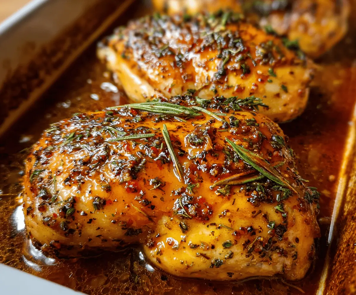 Easy Baked Honey Dijon Chicken for Busy Weeknights