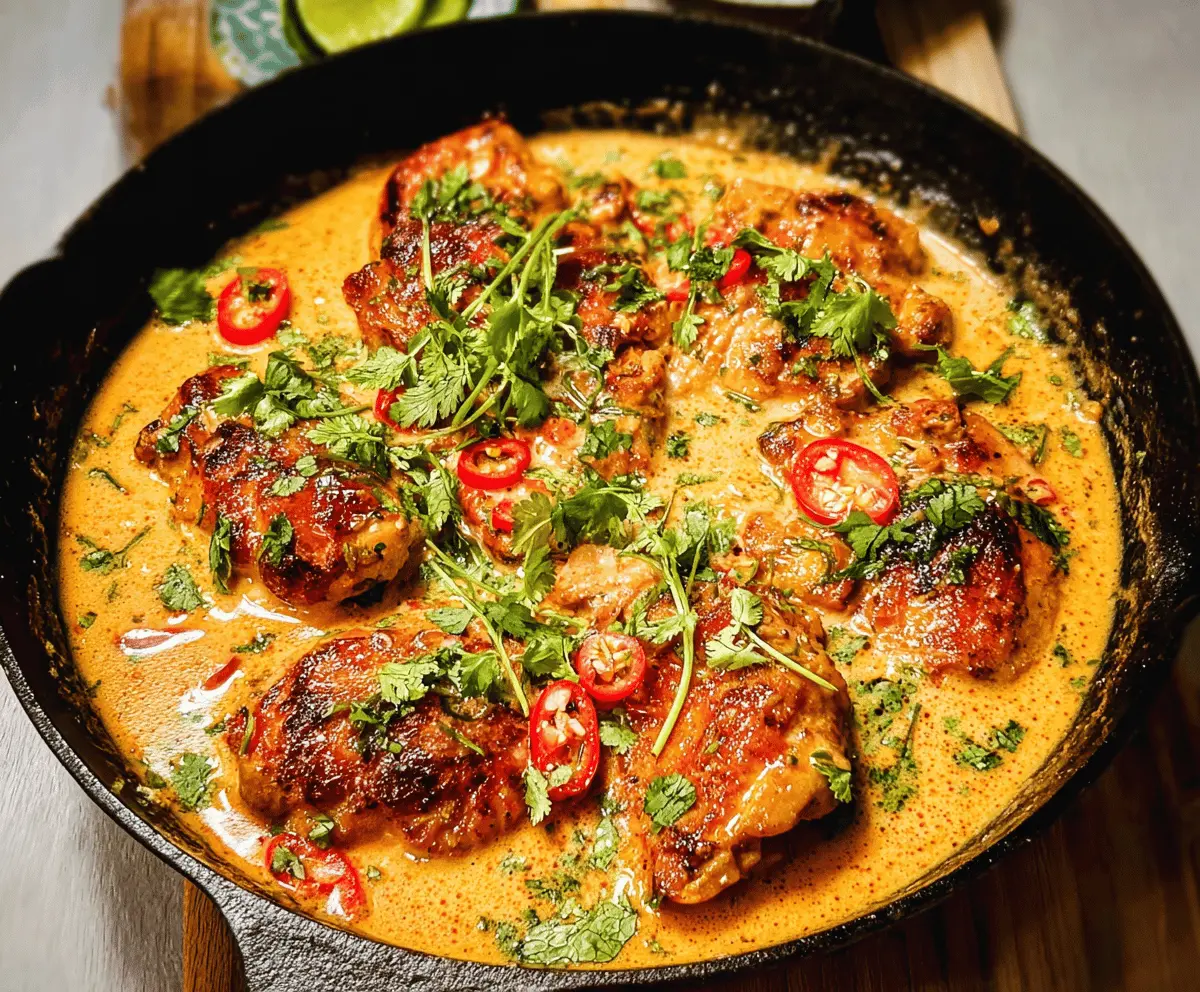 Creamy Coconut Milk Chicken Recipe