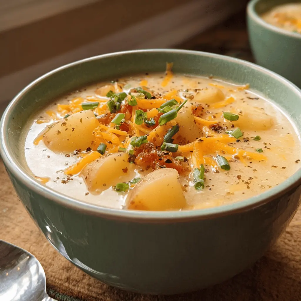 Easy Crockpot Potato Soup Recipe for Cozy Nights