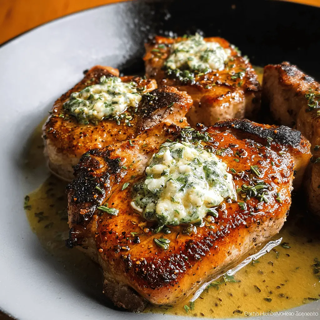 Garlic Butter Pork Chops Recipe – Juicy & Easy
