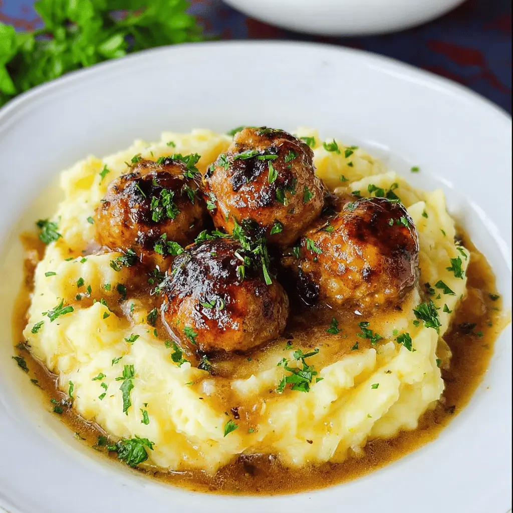 Classic Salisbury Steak with Creamy Mashed Potatoes