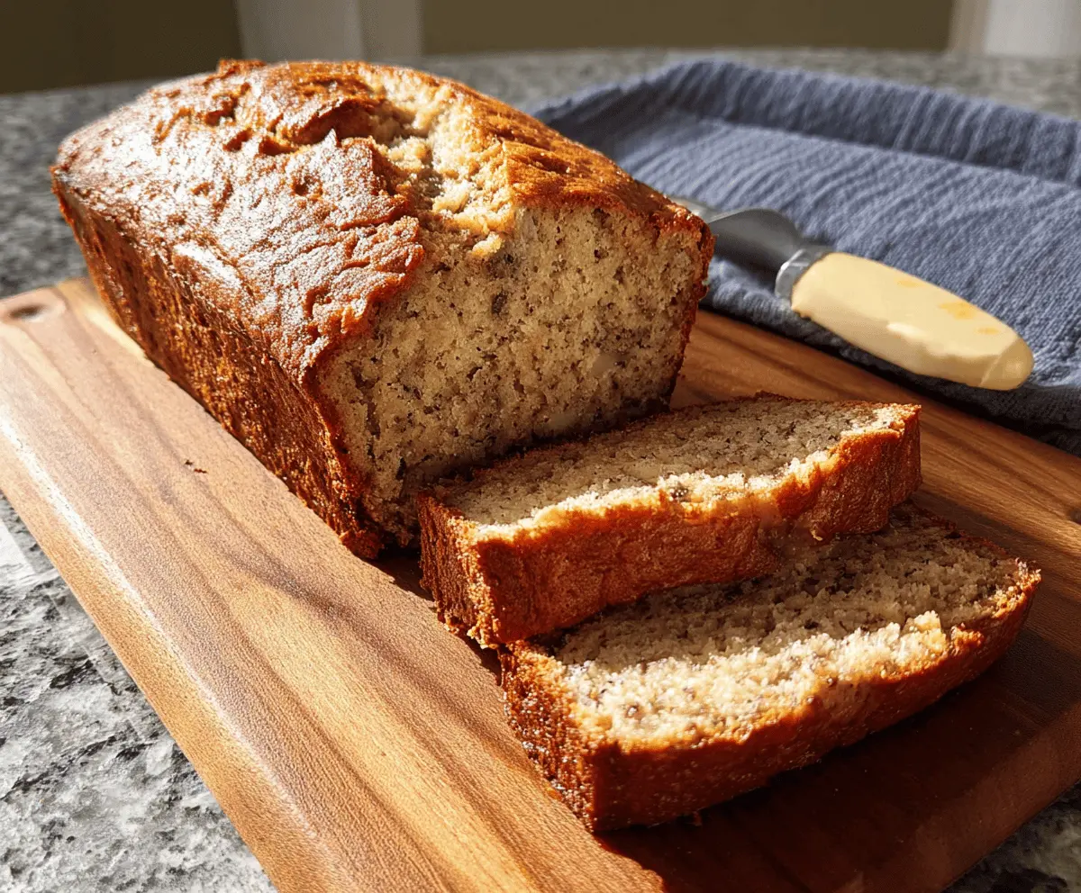 Moist Sour Cream Banana Bread Recipe