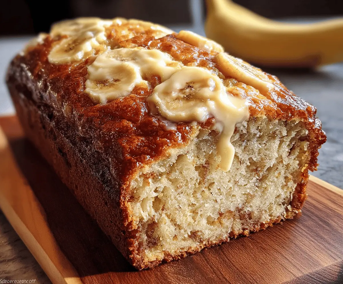 Cream Cheese Banana Bread Recipe with Moist Texture